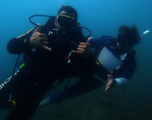 Mergulho batismo na Ilha Anchieta em Ubatuba Mergulho de Batismo em Ubatuba na Ilha Anchieta
